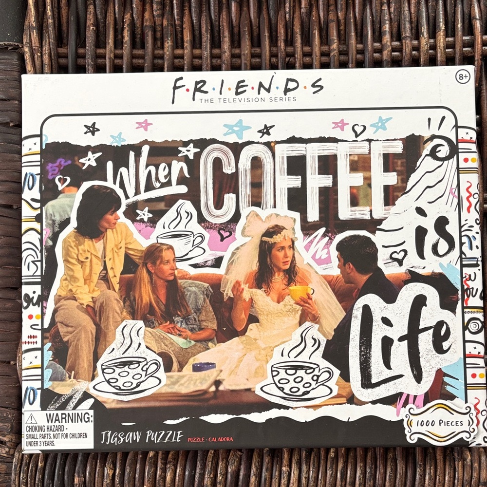 Friends Coffee Life Jigsaw Puzzle - 1000 Pieces - Multicolor
